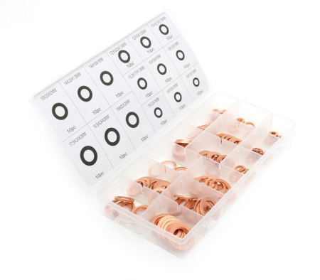 Set saibe din cupru diferite dimensiuni 150 elemente (KD10503) [1]