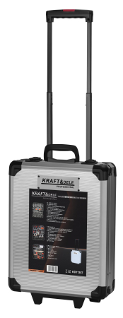Set scule 187 piese cu chei tubulare clichet clesti si valiza cu roti (KD11357) [3]