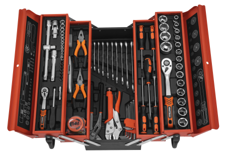 Set scule 85 piese cu trusa pliabila, chei tubulare 4-32 mm (KD11358) [8]