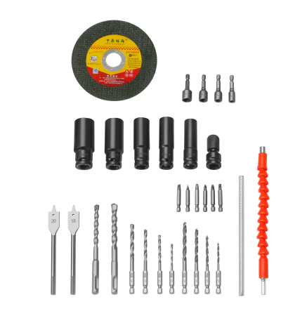 Set scule electrice fara fir 21V, 4 scule, 3 baterii 3000mAh (KD3358) [2]