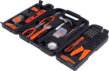 Set scule profesionale 129 piese CrV in valiza pentru atelier garaj reparatii si montaj universal (KD10465) [3]