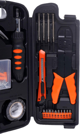 Set scule profesionale 129 piese CrV in valiza pentru atelier garaj reparatii si montaj universal (KD10465) [5]