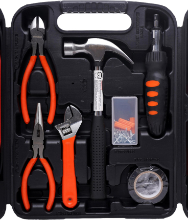 Set scule profesionale 129 piese CrV in valiza pentru atelier garaj reparatii si montaj universal (KD10465) [1]