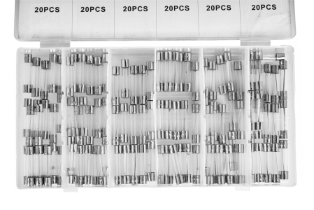 Set sigurante din sticla 5-30A 120 elemente (KD1302) [1]