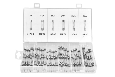 Produse noi (necategorizate) - Set sigurante din sticla 5-30A 120 elemente (KD1302)