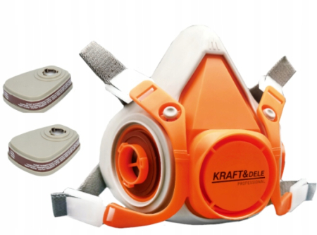 Set suport rotativ de vopsit cu 6 brate si masca de protectie cu filtru (KD349+KD10030) [15]