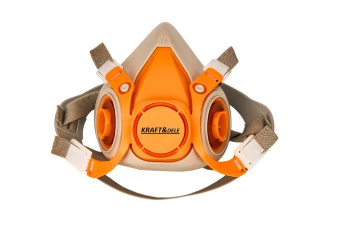 Set suport rotativ de vopsit cu 6 brate si masca de protectie cu filtru (KD349+KD10030) [14]