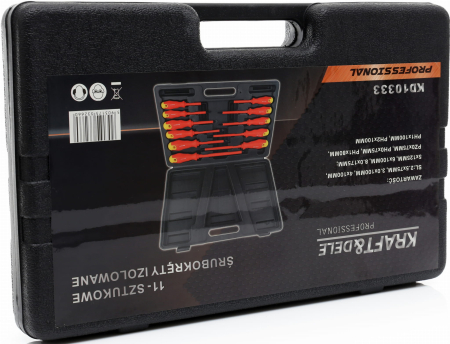 Set surubelnite 11 piese cu suport valiza (KD10333) [16]