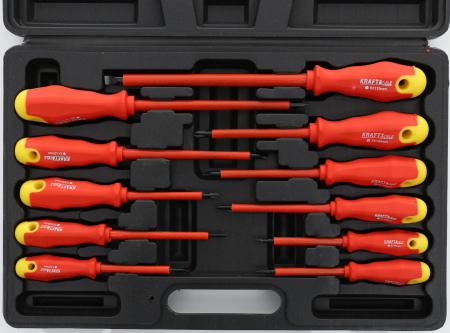 Set surubelnite 11 piese cu suport valiza (KD10333) [1]