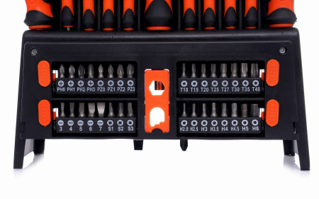 Set surubelnite cu profil PH, plat si torx, 50 bucati (KD10950) [6]
