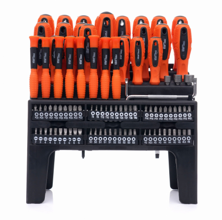 Produse noi (necategorizate) - Set surubelnite, imbus, tubulare si biti, 100 elemente (KD10957)