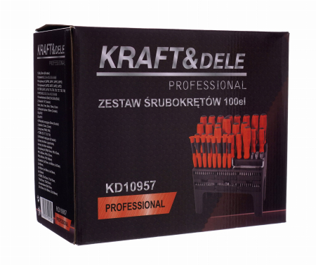 Set surubelnite, imbus, tubulare si biti, 100 elemente (KD10957) [14]