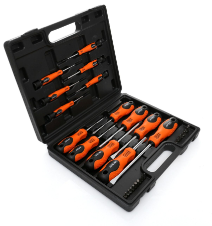 Set surubelnite si biti, 32 buc cu suport valiza (KD10902) [3]