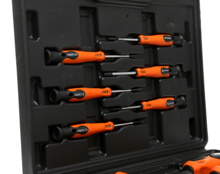 Set surubelnite si biti, 32 buc cu suport valiza (KD10902) [7]