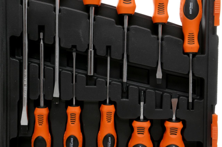 Set surubelnite si biti, 75 buc cu suport valiza (KD10904) [6]