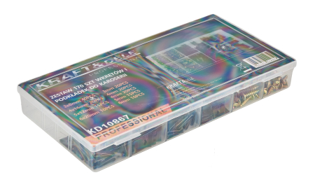 Set suruburi si saibe pentru caroserie, 170 buc. (KD10867) [15]