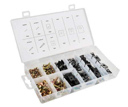 Altele - Set suruburi si saibe pentru caroserie, 170 buc. (KD10867)
