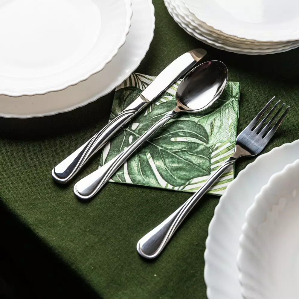 Set tacamuri 24 piese, otel inoxidabil (KH-3504) [4]