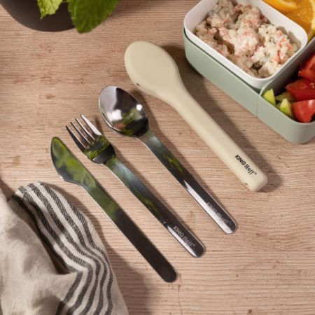 Set tacamuri portabile 3 in 1 din otel inoxidabil in husa de silicon (KH-1954) [6]