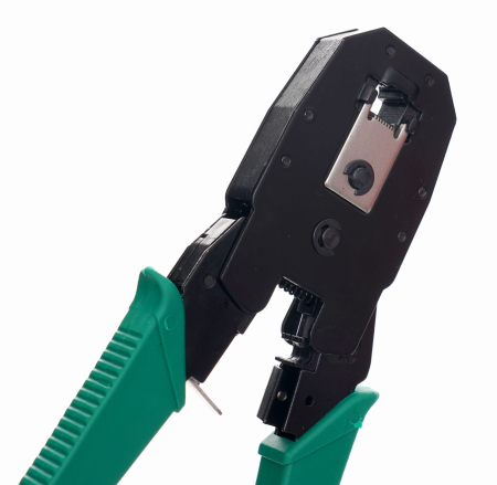 Set tester cleste pentru sertizare conectori RJ45, conectori si mufe retea LAN IT + acceosrii (KD10881) [3]