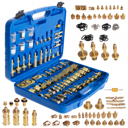 Aparat sablat curatat - Set trusa adaptoare curatare spalare aer conditionat auto 78 piese (TA1016)