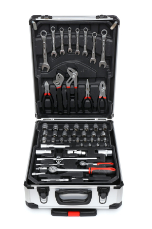 Set trusa chei 188 piese carcasa din aluminiu (KD314) [7]