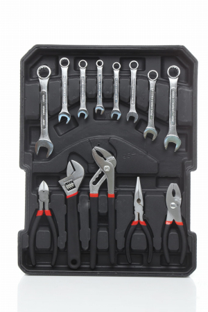 Set trusa chei 188 piese carcasa din aluminiu (KD314) [6]