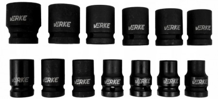 Set trusa chei tubulare impact ½ 13 piese 10-24mm intarite, pistol impact (V39461) [4]