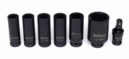 Set trusa chei tubulare impact ½ 16 piese 10-36mm intarite, pistol impact (KD11762) [9]