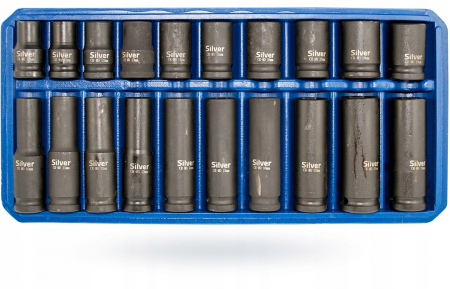 Set trusa chei tubulare impact ½ 20 piese 10-19mm (S11029) [1]