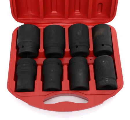 Set trusa chei tubulare impact 3 4 8 piese 22-41 mm intarite, pistol impact (KD10216) [3]
