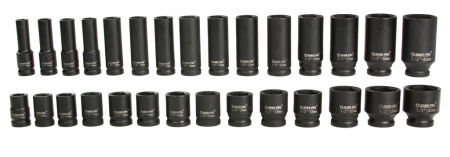 Set trusa chei tubulare impact ½ 35 piese 8-32mm intarite, pistol impact (M58275) [7]