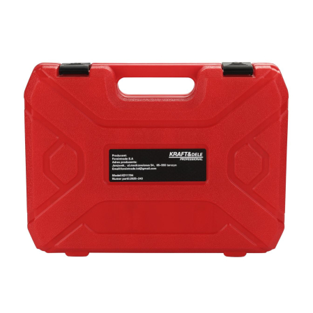 Set trusa chei tubulare impact lungi ½ 20 piese 10-38mm intarite, pistol impact (KD11794) [5]