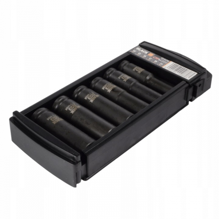 Set trusa chei tubulare impact lungi ½ 6 piese 10-21mm intarite, pistol impact (13306) [3]