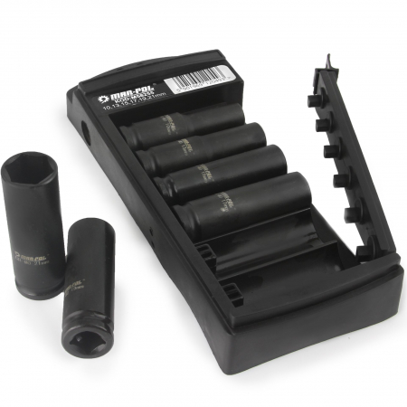 Set trusa chei tubulare impact lungi ½ 6 piese 10-21mm intarite, pistol impact (M58255) [2]