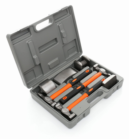 Set trusa ciocane si nicovale tichinigerie tinichigiu 7 buc (KD319) [2]