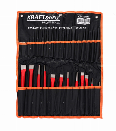 Altele - Set trusa dalti si dornuri din otel 28 elemente (KD10097)