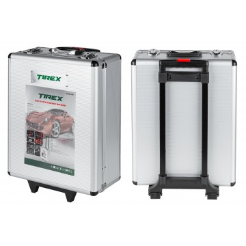 Set trusa de scule si chei combinate cu clichet, 187 piese, cu troliu si valiza din aluminiu (TIREX-187) [13]