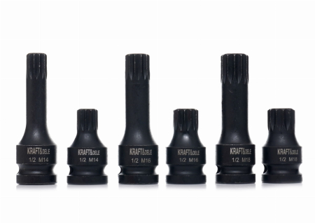 Set trusa impact chei tubulare M14 M16 M18 6 buc. (KD11761) [4]