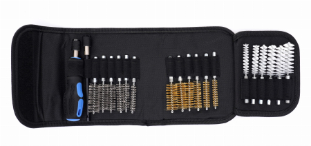 Produse noi (necategorizate) - Set trusa perii curatare scaune injectoare buji incandescente 9-19mm 20 buc (KD10058)