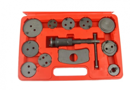 Set trusa presa piston etrier frana 13 piese schimb placute frana, impins pistoane (M57690A) [2]