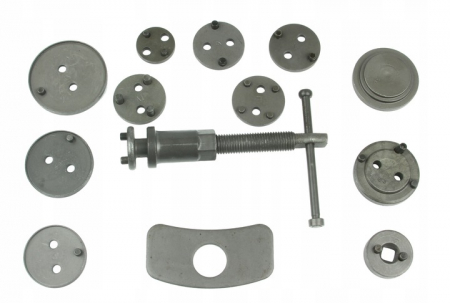 Set trusa presa piston etrier frana 13 piese schimb placute frana, impins pistoane (M57690A) [4]