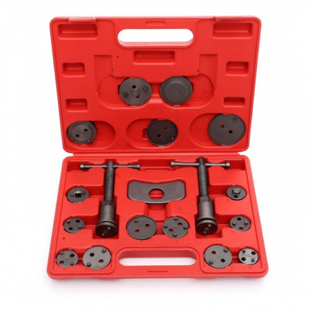 Set trusa presa piston etrier frana 18 piese schimb placute frana, impins pistoane (KD10215) [7]