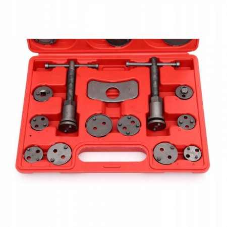 Set trusa presa piston etrier frana 18 piese schimb placute frana, impins pistoane (KD10215) [8]