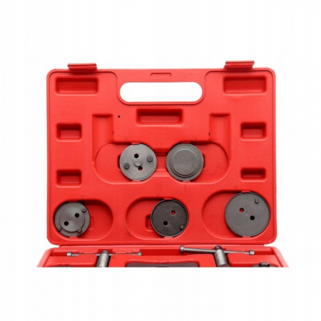 Set trusa presa piston etrier frana 18 piese schimb placute frana, impins pistoane (KD10215) [6]