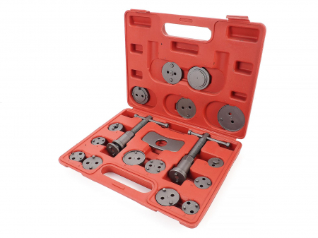 Presa etrier - Set trusa presa piston etrier frana 18 piese schimb placute frana, impins pistoane (M57691)