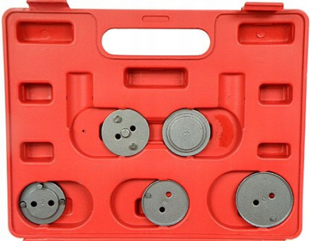 Set trusa presa piston etrier frana 18 piese schimb placute frana, impins pistoane (S10606) [3]