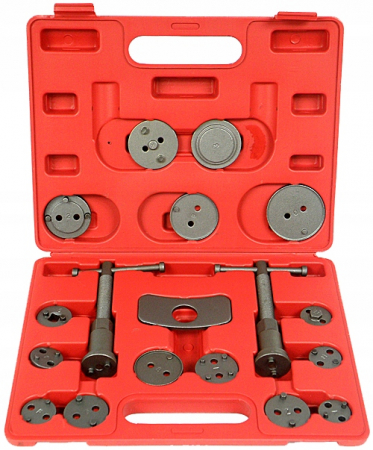 Set trusa presa piston etrier frana 18 piese schimb placute frana, impins pistoane (S10606) [4]