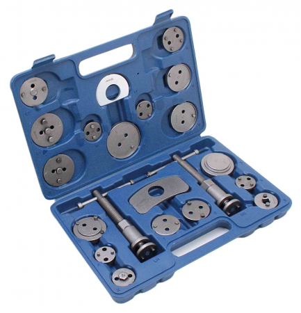 Set trusa presa piston etrier frana 21 piese schimb placute frana, impins pistoane (A-FL1010) [1]