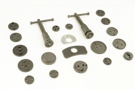 Set trusa presa piston etrier frana 21 piese schimb placute frana, impins pistoane (A-FL1010) [4]